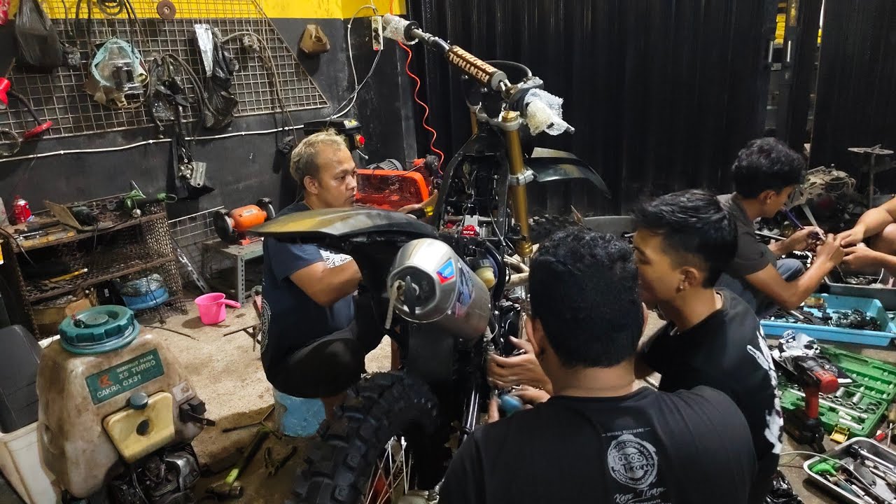 RISET KLX 155 DAN 180 M. ATHAR 23 #mathar23 