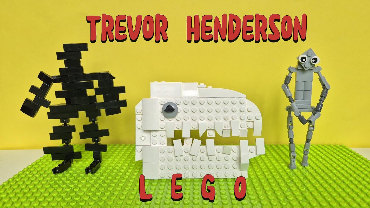 Trevor Henderson Creatures Made in LEGO