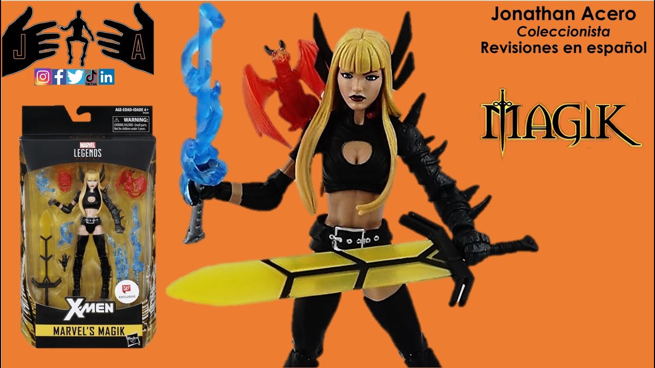 Magik Marvel Legends series Walgreen exclusive Toy Review Jonathan Acero Revisiones en Español