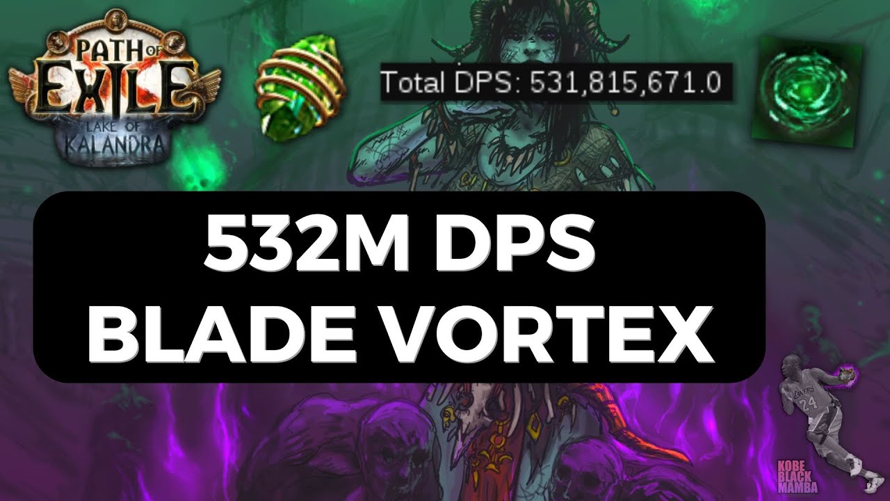 [PoE 3.19] #1 532M DPS Blade Vortex Occultist - How to Scale BV Damage
