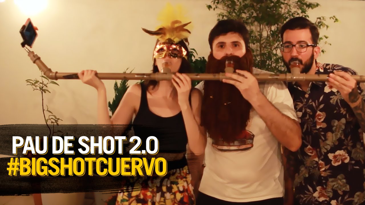Pau de Shot 2.0: faça em casa!