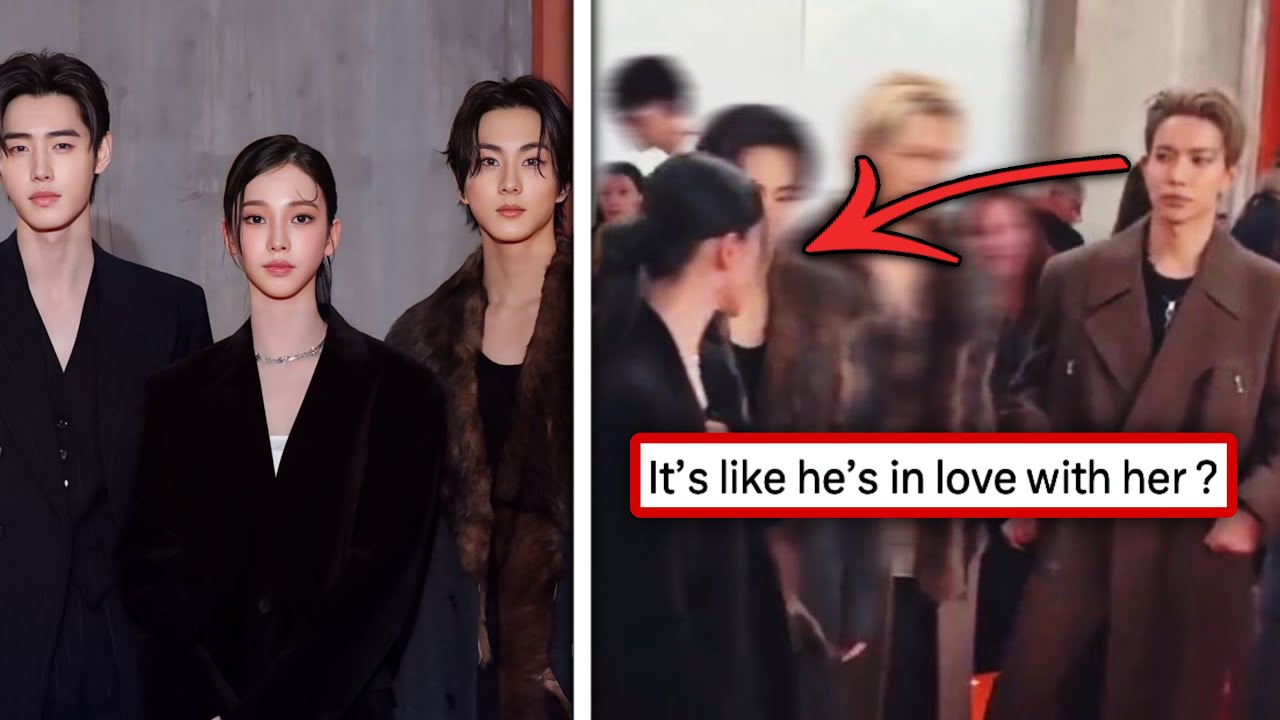 Карина и ENHYPEN из aespa стали вирусными благодаря своему взаимодействию на показе Prada, Heeseu...