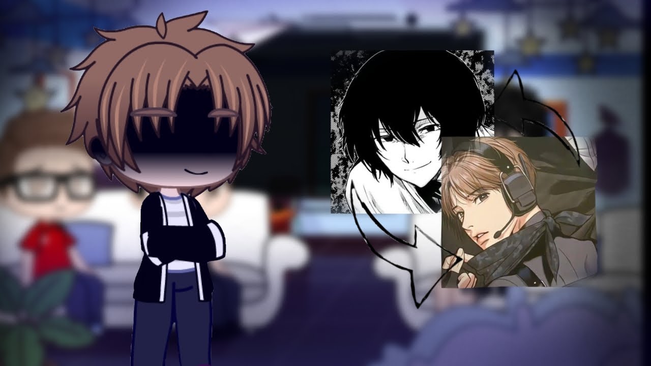 Jinx react to Kim Dan as Dazai