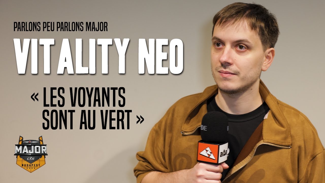 Neo donne sa vision de Vitality après le quart de finale (Budapest Major)