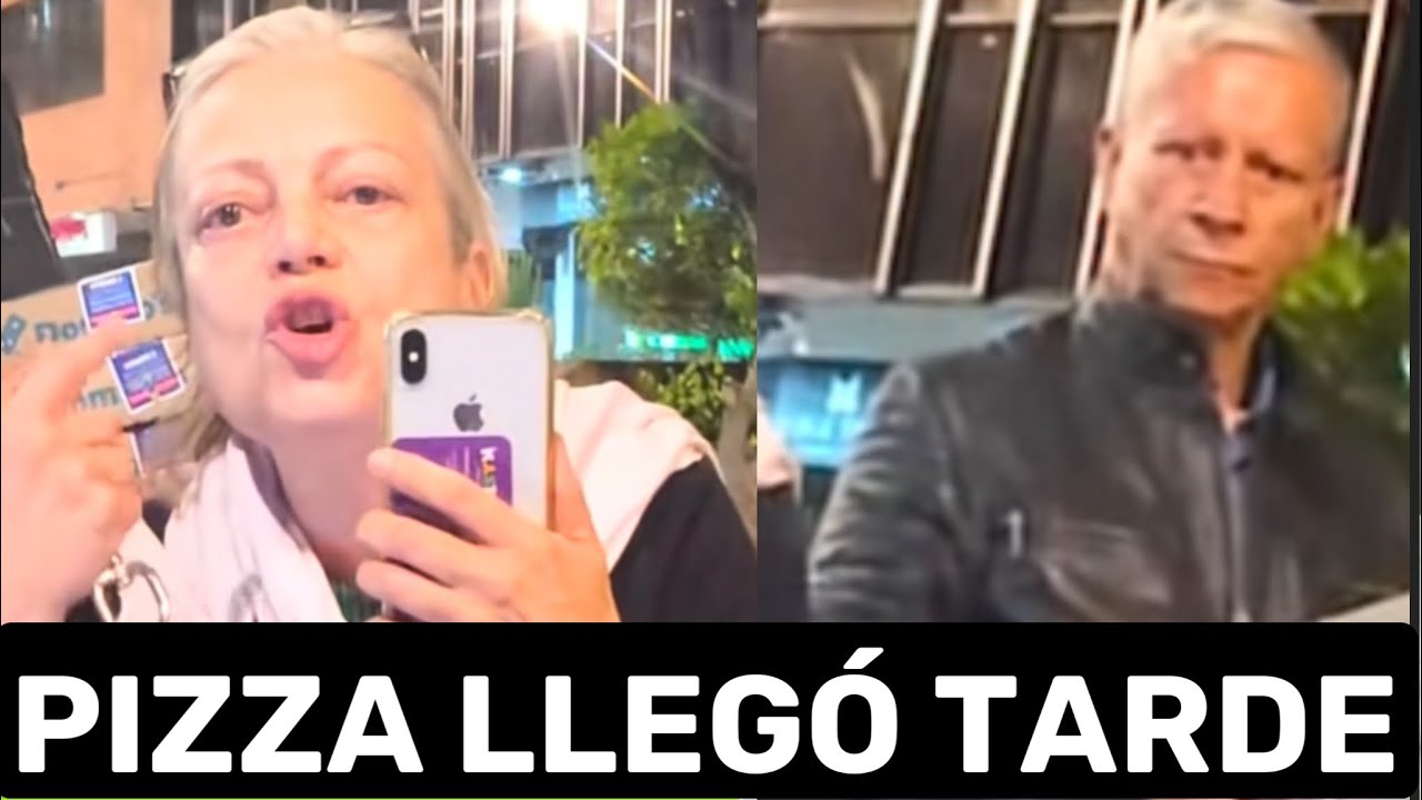 Escándalo en Bogotá! Liliana pidió pizza, pero llegó tarde.Así trató Liliana a Julián,el repartidor