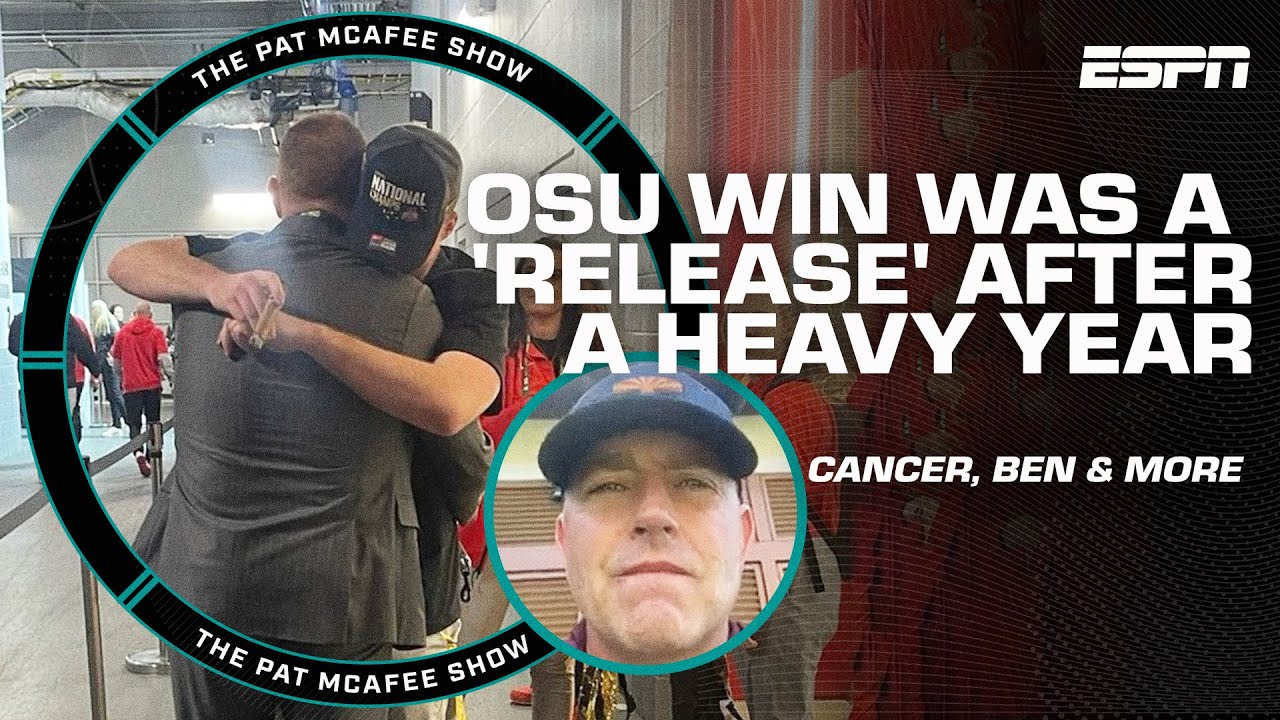 Kirk Herbstreit opens up on emotional booth reaction after Ohio State title 🙏🏆 | The Pat McAfee Show