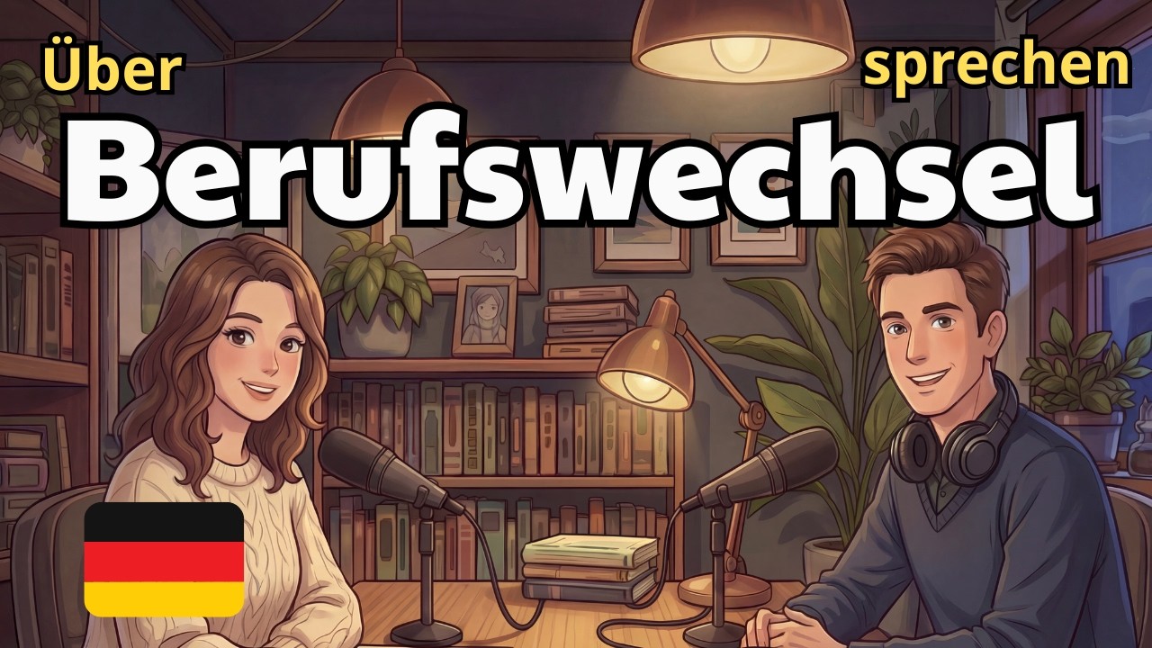 Talking About Changing Careers in German | Easy German Podcast for Listening Practice