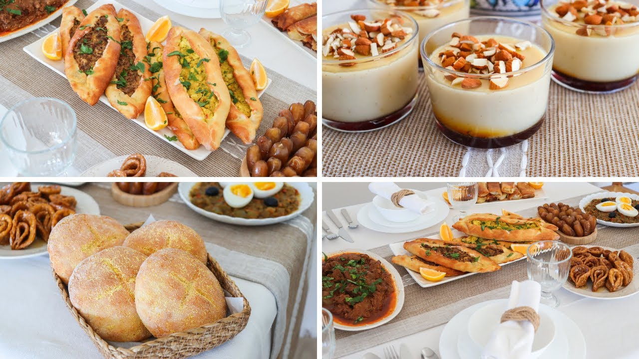 Table du ramadan sans gluten