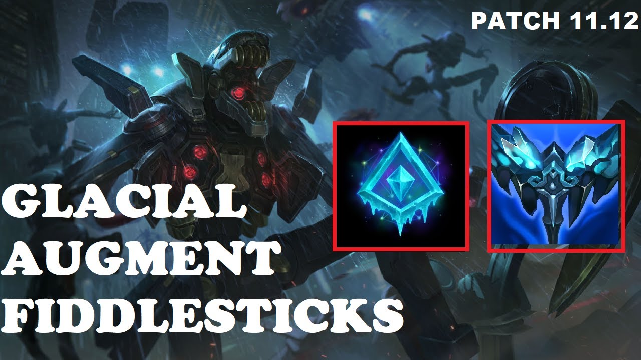 Fiddlesticks jungle gameplay with commentary - Glacial Augment Everfrost - Patch 11.12