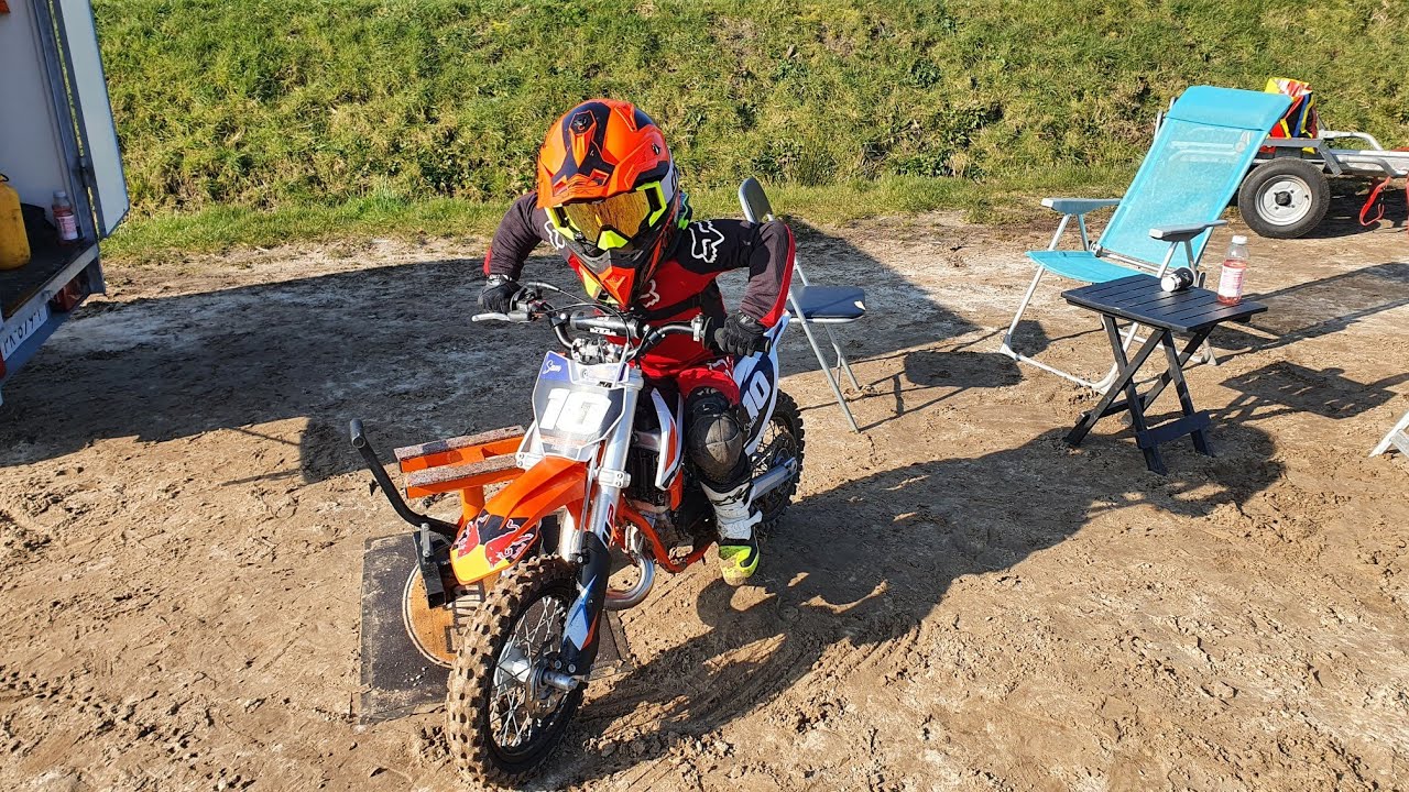 Nieuwe mini kinder baan motodrome Emmen!