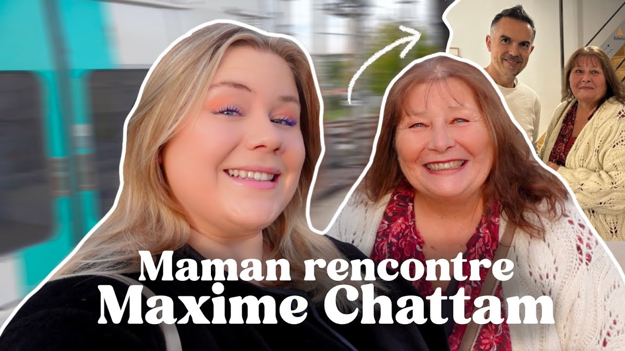 Je r&eacute;alise le r&ecirc;ve de ma m&egrave;re : rencontrer Maxime Chattam 📚🤩