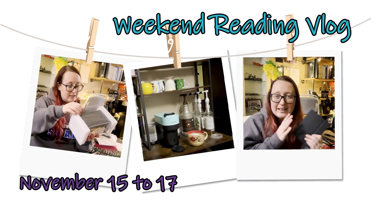 Weekend Reading Vlog | November 15 to 17 | Reading The Memory Police 📚