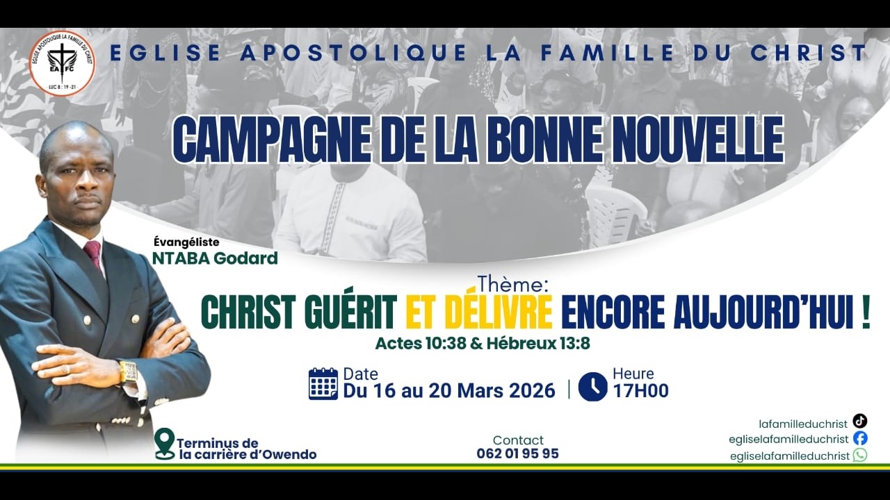 BIENVENUE A NOTRE CAMPAGNE D'EVANGELISATION | JOUR 3