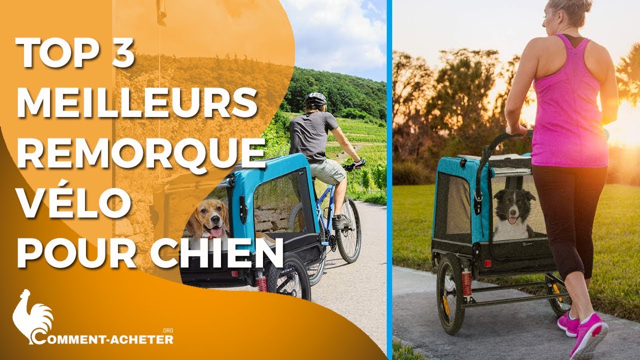 Remorque vélo pour chien. Meilleur Comparatif. TOP 3 !