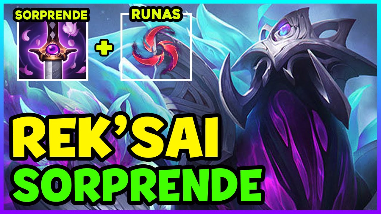 🔥 *VUELVE al META* COMO JUGAR REK'SAI JUNGLA S15 GUÍA ESPAÑOL | TEMPORADA 15 LOL 2025