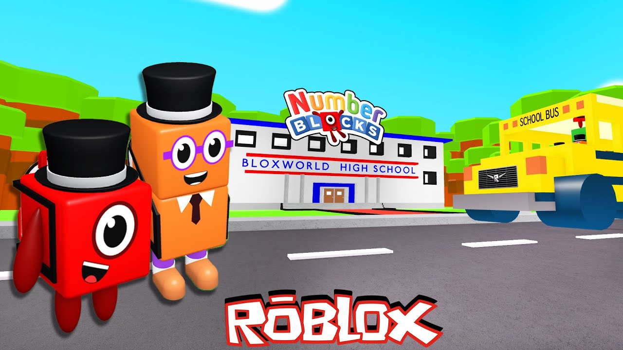 Numberblocks ESCAPE Numberblocks High School Obby in Roblox