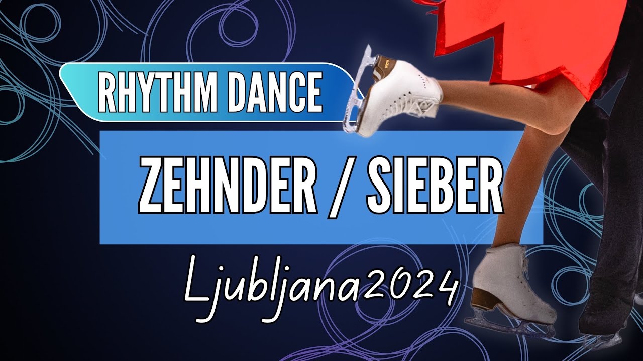 Gina ZEHNDER / Beda Leon SIEBER (SUI) | Junior Ice Dance Rhythm Dance | Ljubljana 2024