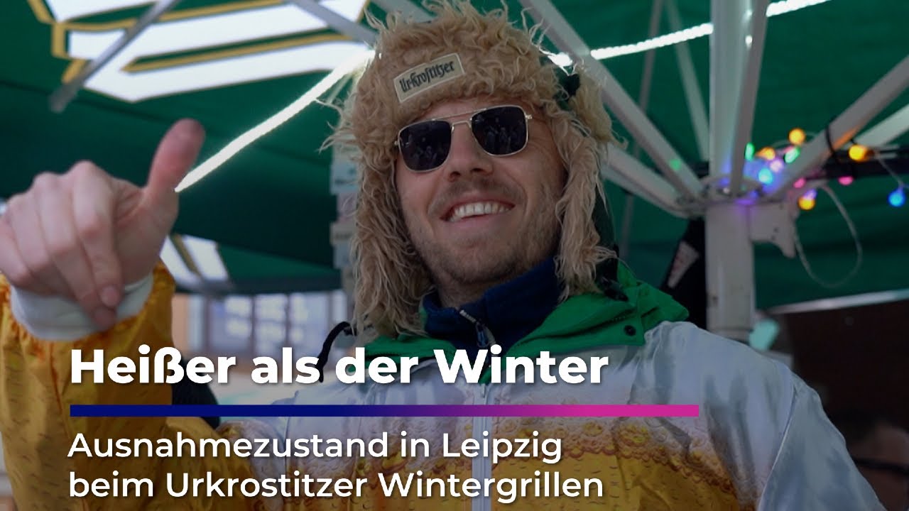 Hei&szlig;er als der Winter: Ausnahmezustand in Leipzig beim Ur-Krostitzer Wintergrillen
