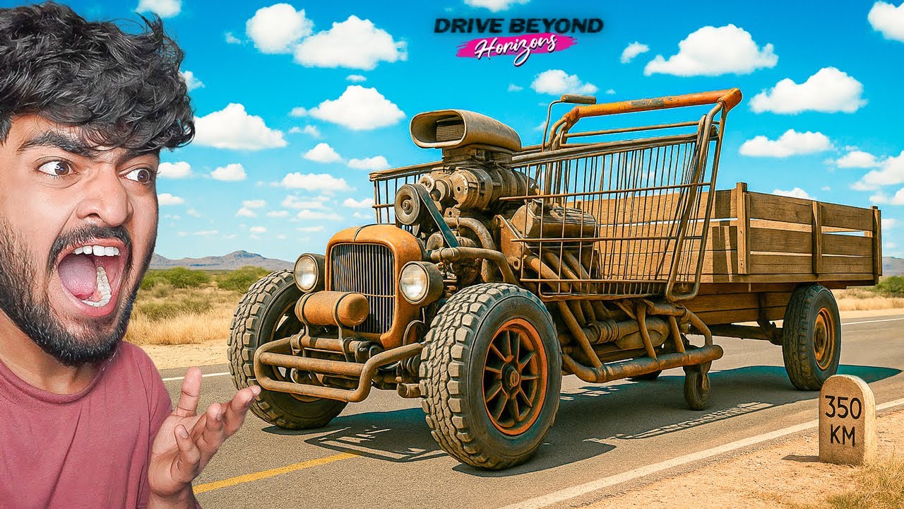BUILDING A DESERT MONSTER FROM A DEAD CAR! | DRIVE BEYOND HORIZONS #24
