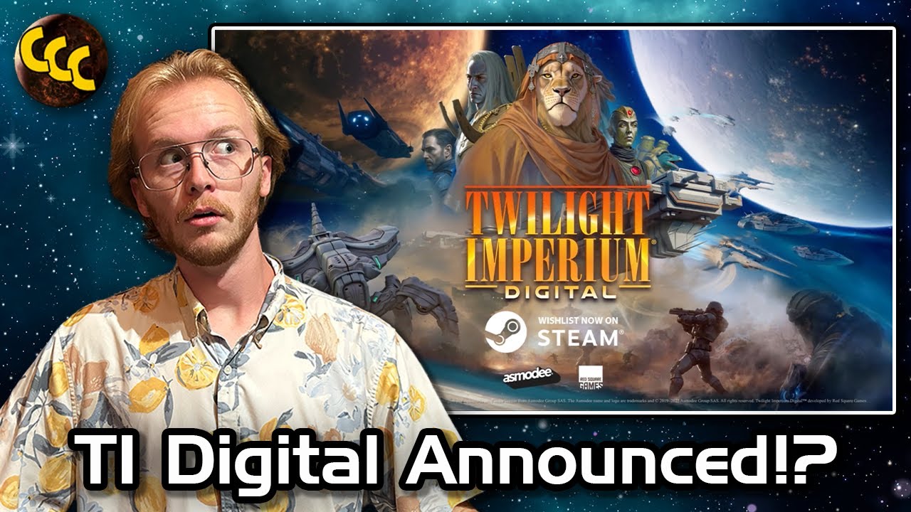 Twilight Imperium Digital Announced!? My Thoughts!