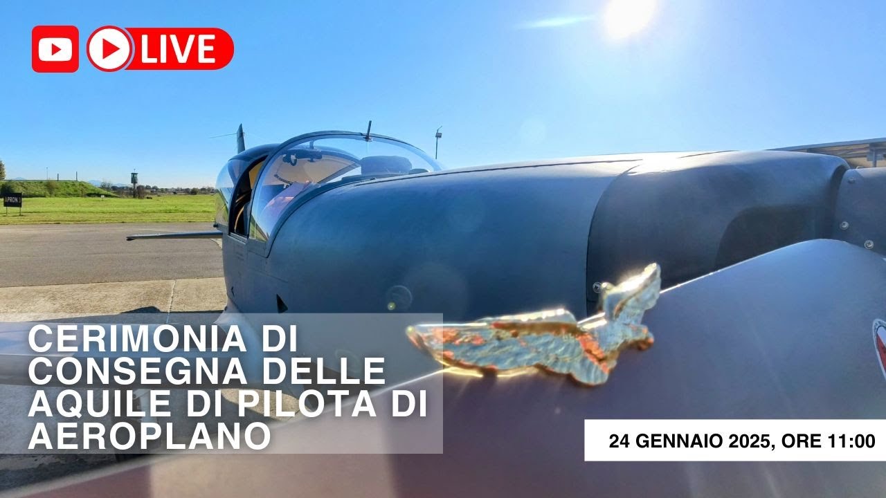 Consegna delle Aquile di Pilota di aeroplano agli allievi del 1° Corso dell'Accademia Aeronautica