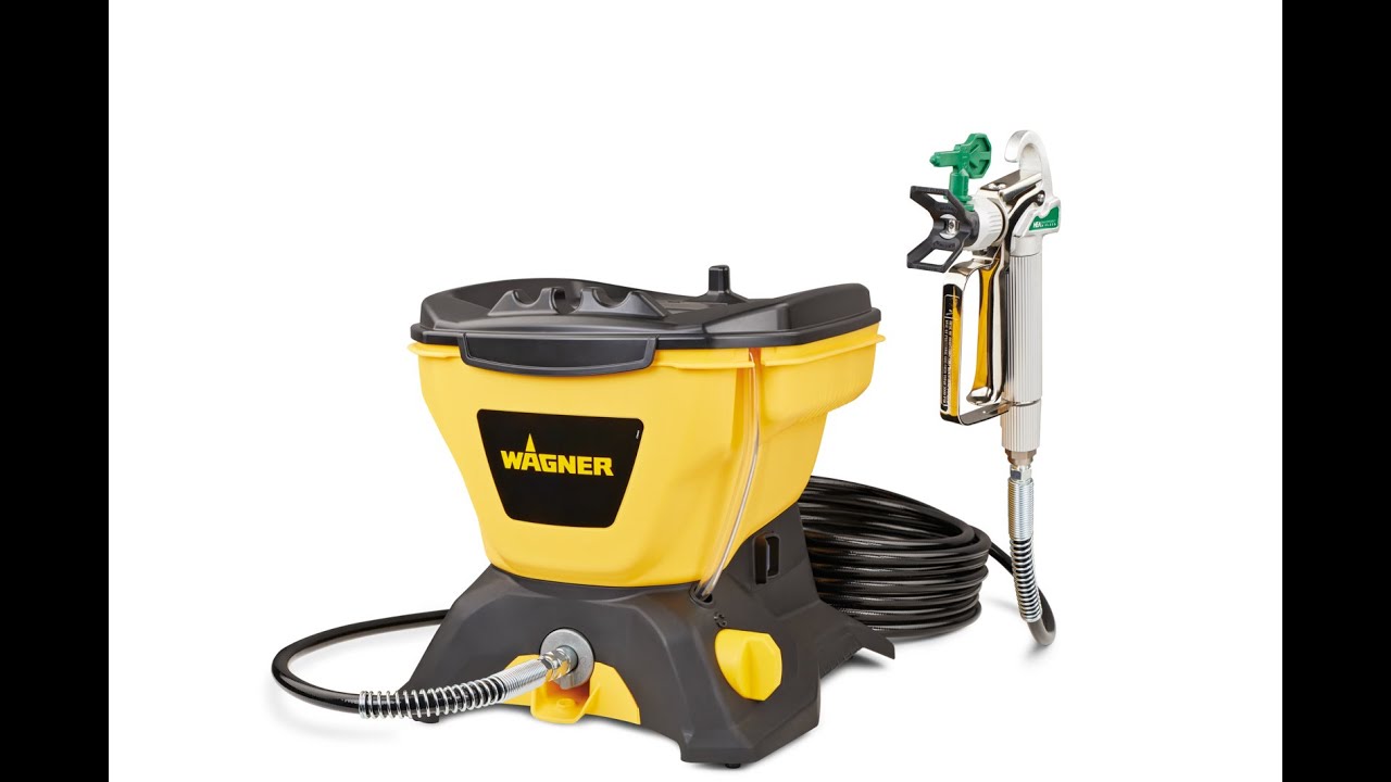 Wagner Airless Sprayer Control 150 M- Getting Ready to Paint