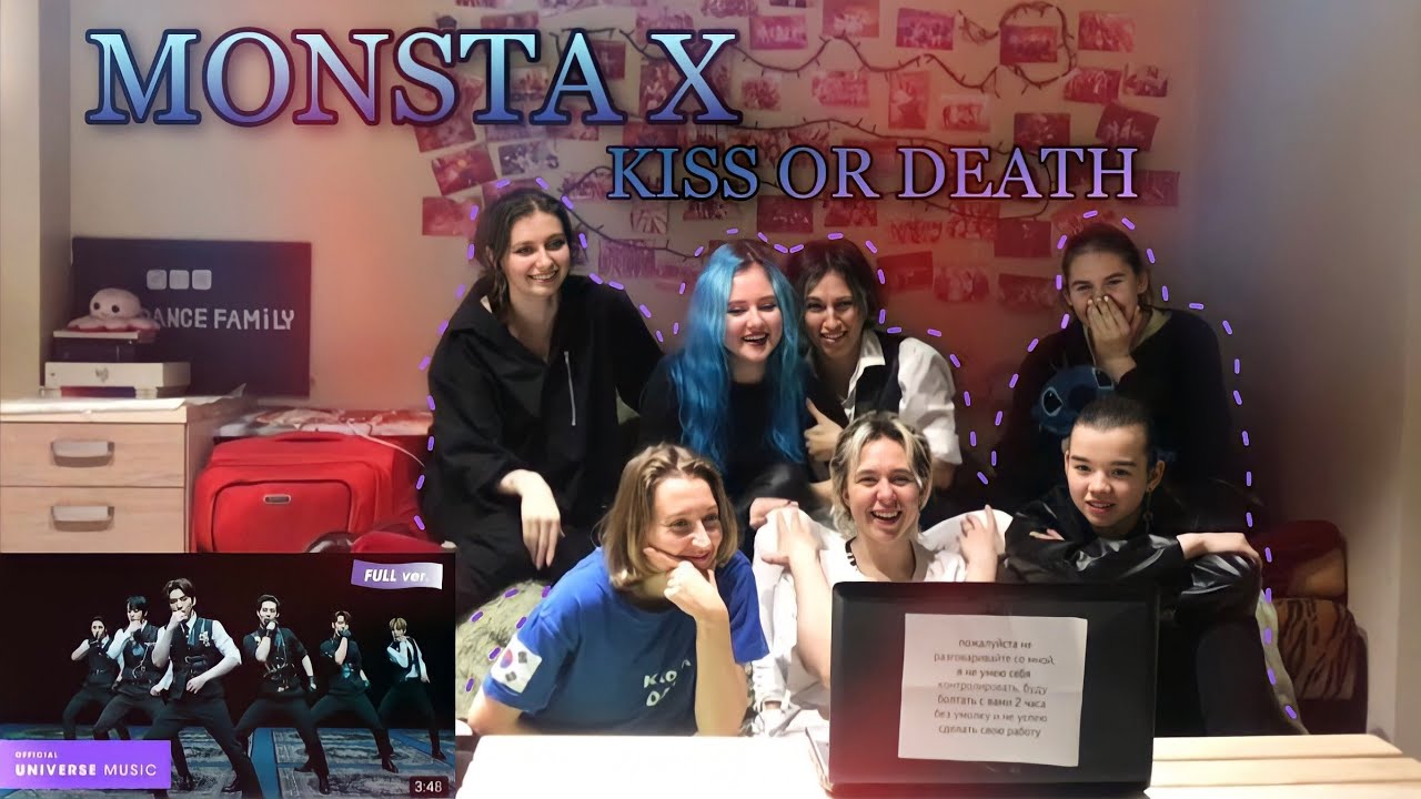 MONSTA X - KISS OR DEATH MV REACTION of Russian Cover Dance Team
