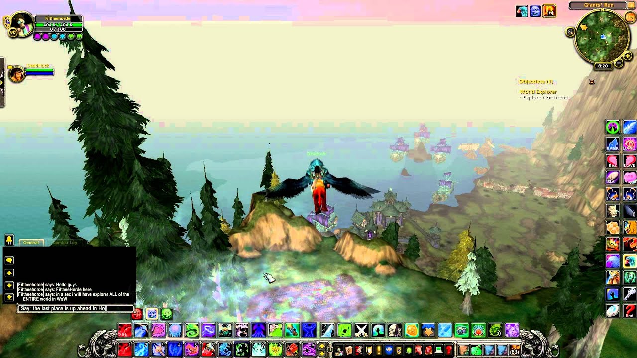 Exploring Azeroth achievements- World of Warcraft