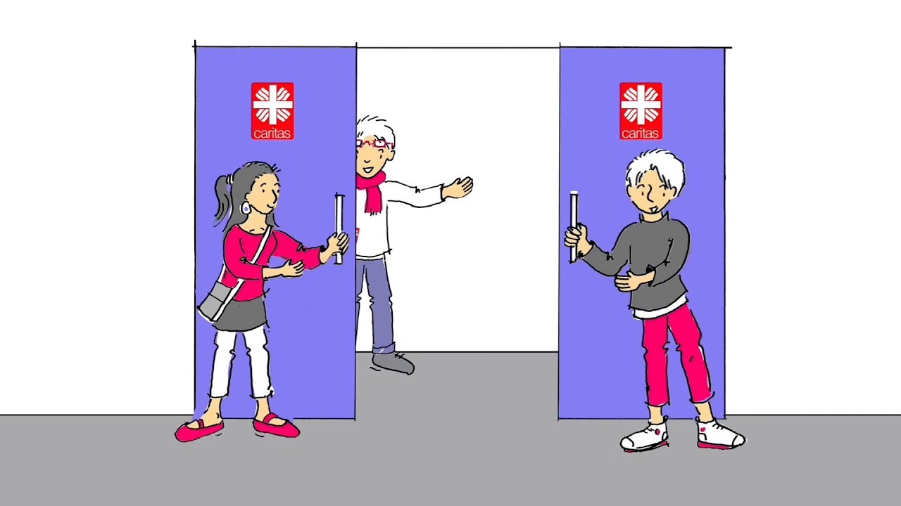 Arbeiten bei der Caritas