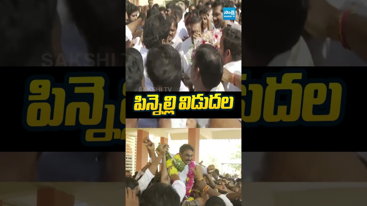 పిన్నెల్లి విడుదల.. #PinnelliRamakrishnaReddy #Pinnellirelease #chandrababu #ysjagan #sakshitvlive