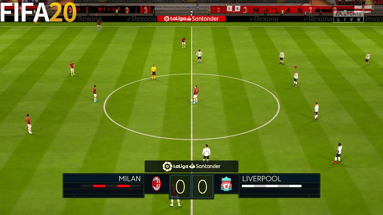 FIFA 20 | AC Milan vs Liverpool - Super LaLiga - Full Match & Gameplay