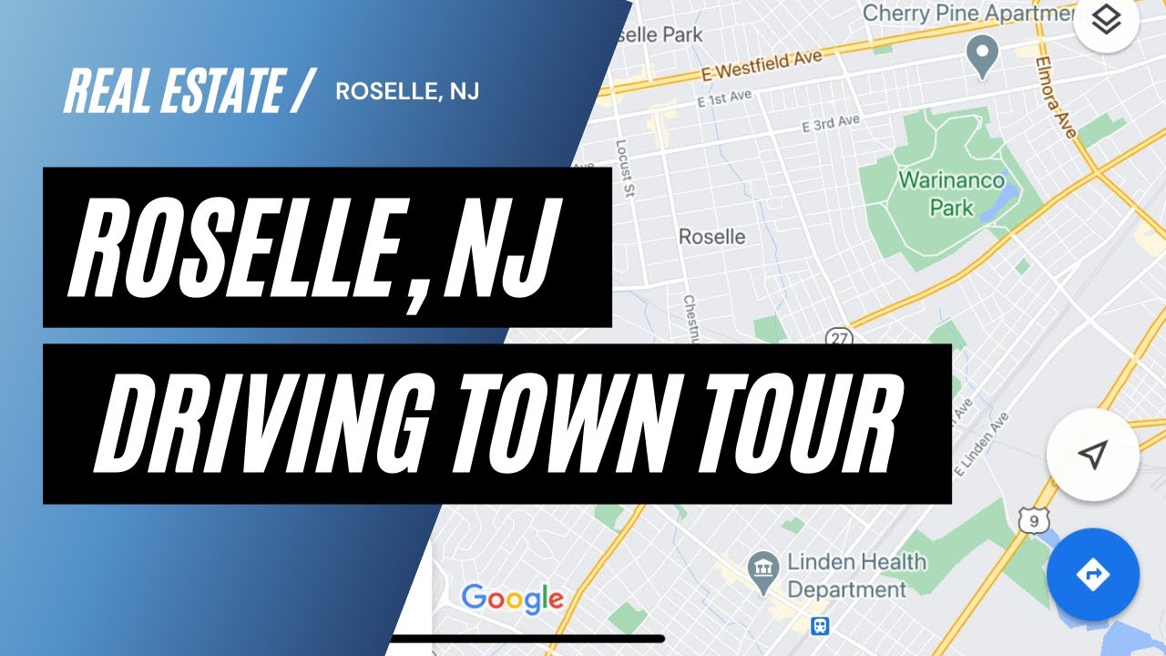 Roselle NJ Driving Town Tour || Discover Roselle, New Jersey