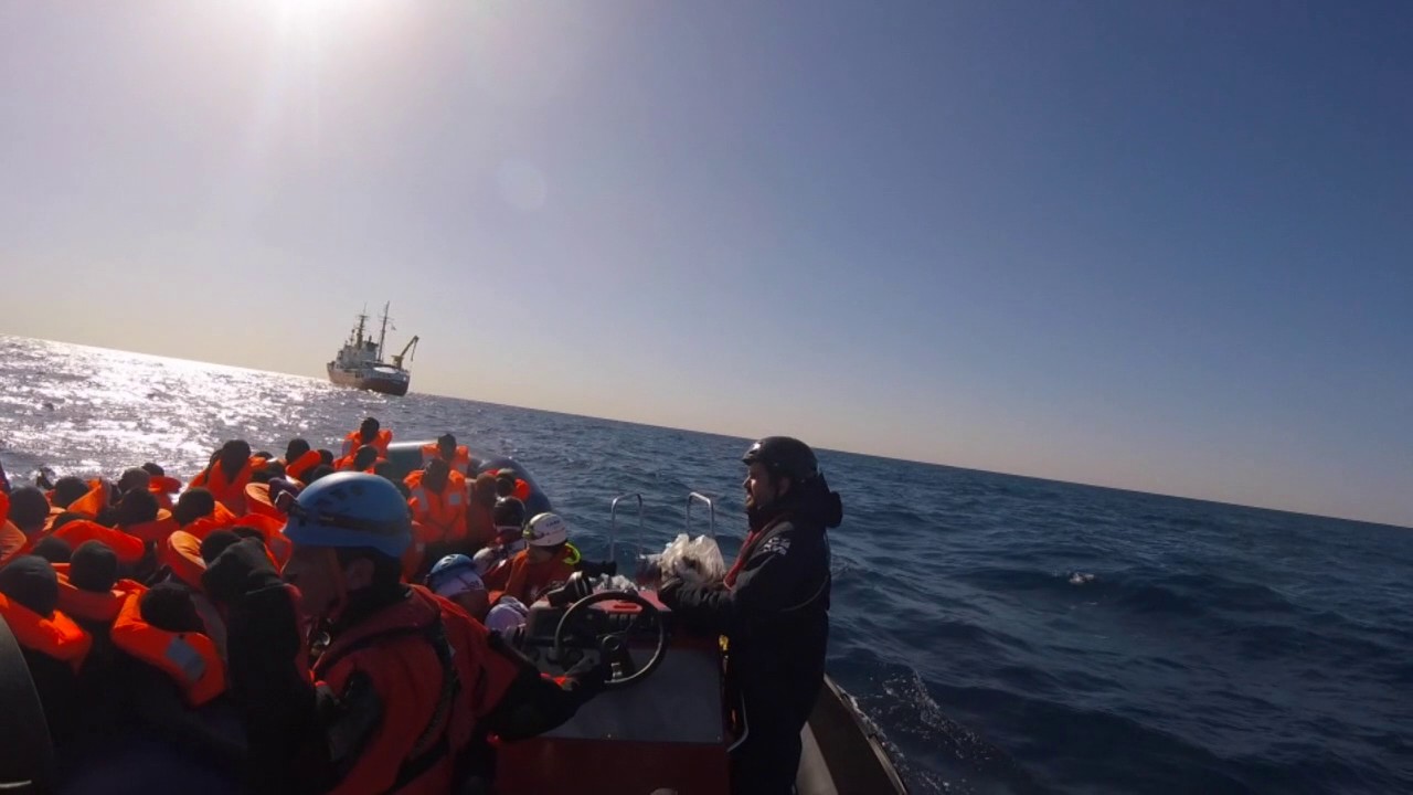 12.01.2017 - DUE NUOVI SALVATAGGI NEL MEDITERRANEO PER LA NAVE AQUARIUS
