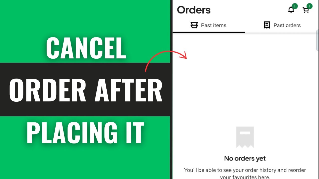 How To Cancel An Uber Eats Order After Placing It
