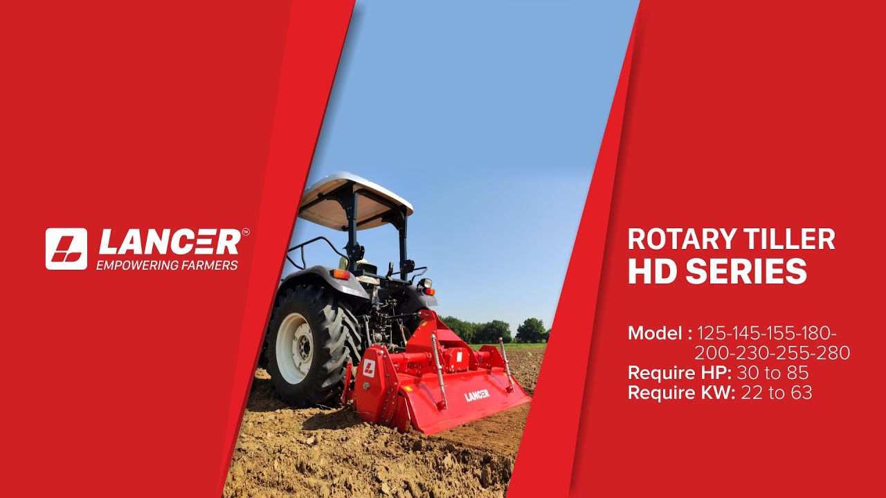 LANCER ROTARY TILLER - HD SERIES
