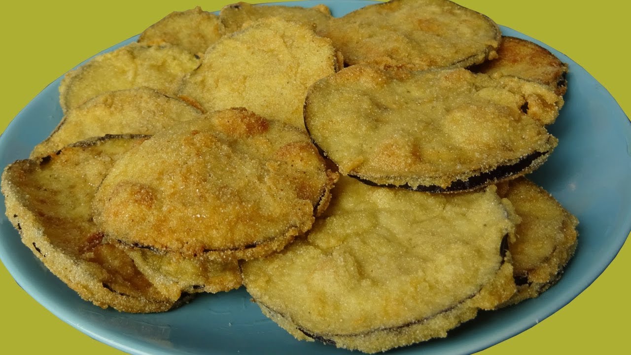 BERENJENAS FRITAS TRUCO PARA QUE QUEDEN MUY CRUJIENTES | RECETA FÁCIL