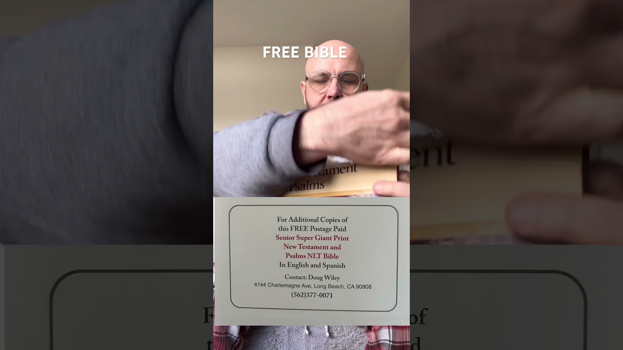 FREE LARGE PRINT BIBLE