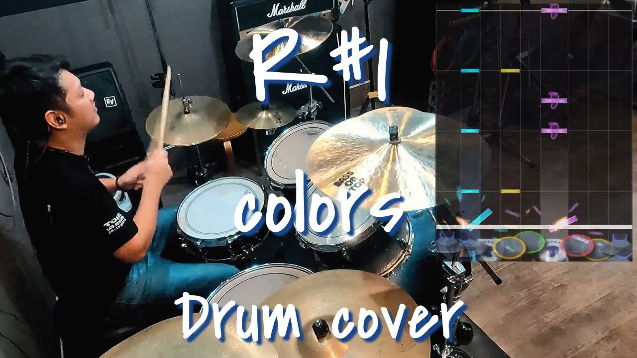 [GITADORA] R#1 - colors 叩いてみたよ - drums cover