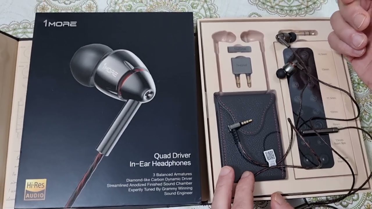 Обзор наушников 1MORE Quad Driver/ Стоит ли покупать?