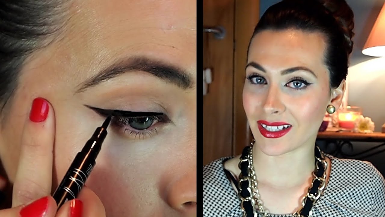 Delineado perfecto: ojo de gato. Paso a paso por Lizy P ♥ Perfect cat eye eyeliner by Lizy P.