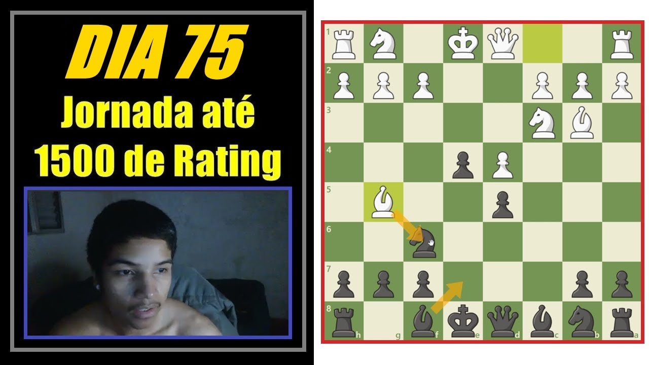 Jornada até 1500 de Rating | Dia 75