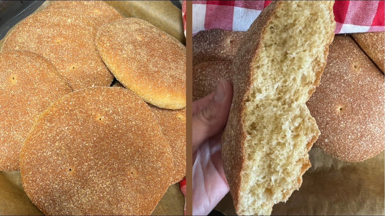 خبز الدار بالقمح الكامل للمبتدئات بالتفصيل مع اسرار نجاحه Pain maison à la farine complète réussi