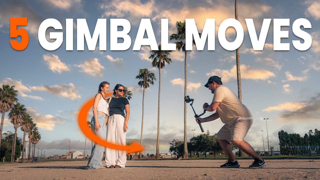 5 SIMPLE GIMBAL MOVES to Turn Your PHONE into a CINEMATIC BEAST