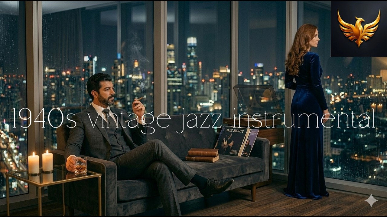 The Last Light on Broadway | 1940s Vintage Jazz Instrumental
