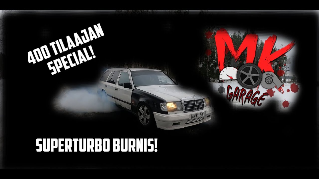 400 tilaaja special! OM603 Superturbo Burnis!
