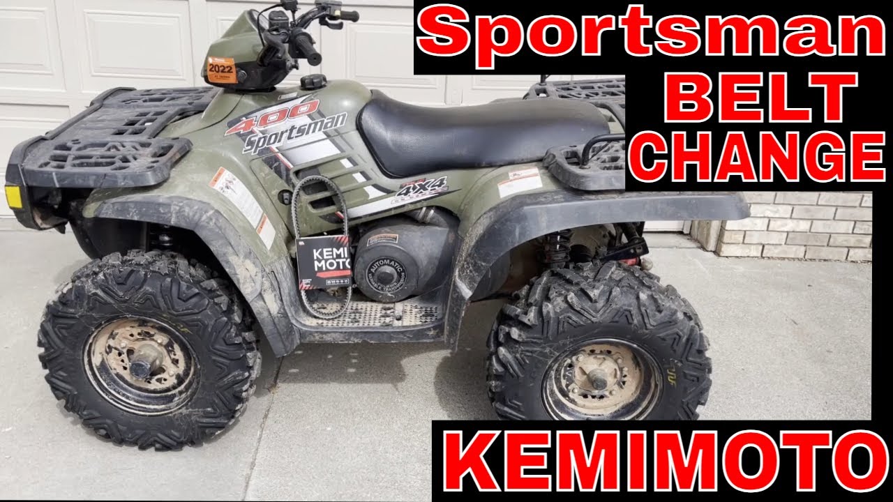 Polaris Sportsman 400 Belt Replacement - KemiMoto