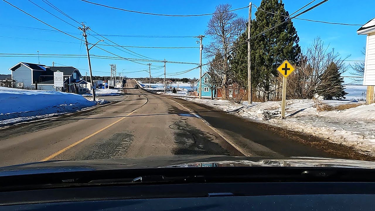 V293 Driving from Cassie Cape NB to Cocagne NB Canada Feb 2026