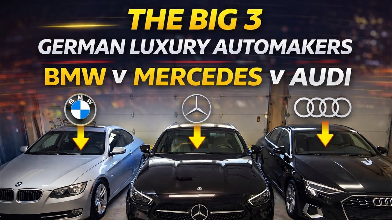 BMW против Mercedes против Audi