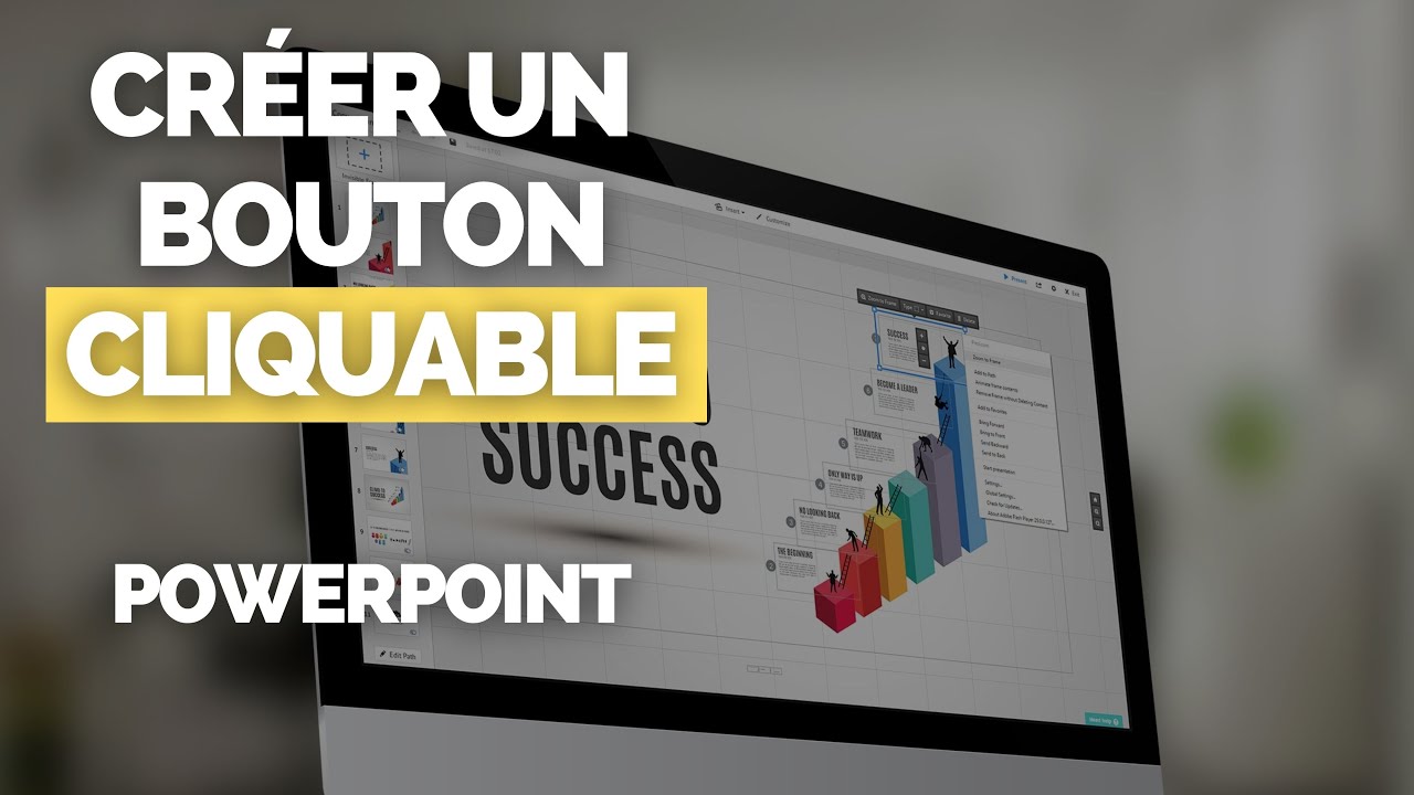 Créer un Bouton Cliquable / Action dans PowerPoint [TUTORIEL]