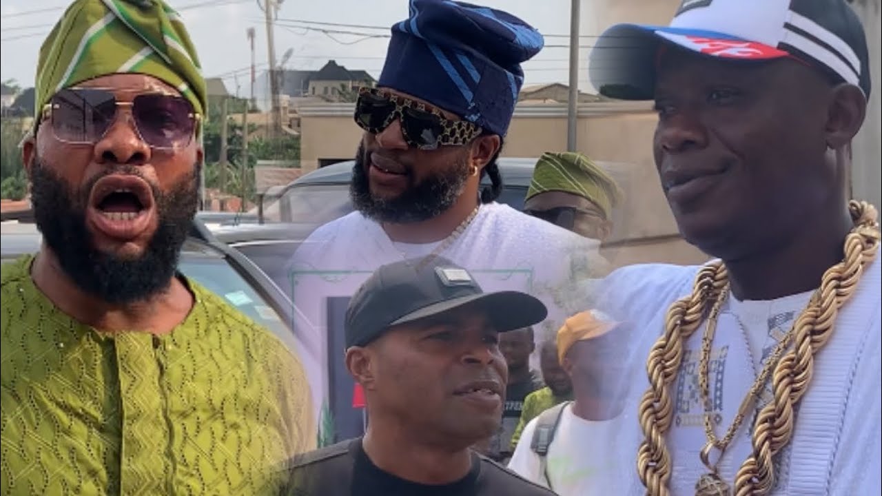 LEGEND FOR LEGEND AS KOKO SARIA, ALBU ABEL,SEGO ARRIVED AT EFELE IJEBU MOTHER IN-LAW FINAL FUNERAL 
